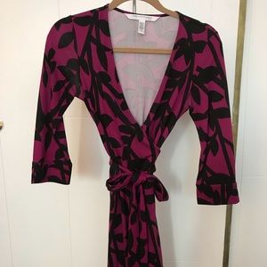 Classic dvf wrap dress